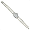TWO STRING WHITE PEARL WATCH - JP-JUN 435 - Click here to View more details about this Product